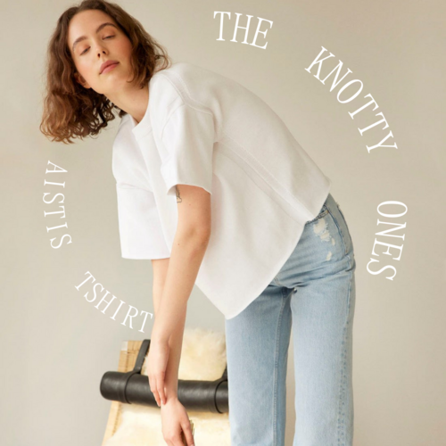 23SS NEW 『THE KNOTTY ONES』レディースのコットンクルーネックT